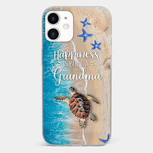 This Love Is As Vast And Deep As The Ocean - Family Personalized Custom 3D Inflated Effect Printed Clear Phone Case - Gift For Mom, Grandma