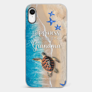 This Love Is As Vast And Deep As The Ocean - Family Personalized Custom 3D Inflated Effect Printed Clear Phone Case - Gift For Mom, Grandma