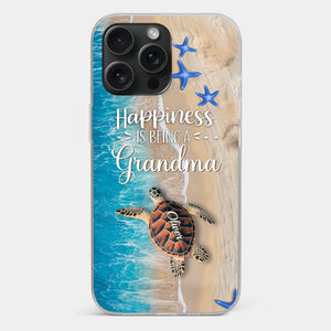 This Love Is As Vast And Deep As The Ocean - Family Personalized Custom 3D Inflated Effect Printed Clear Phone Case - Gift For Mom, Grandma