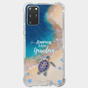 Grandma's Love Is The Vine That Connects Generations - Family Personalized Custom 3D Inflated Effect Printed Clear Phone Case - Gift For Mom, Grandma