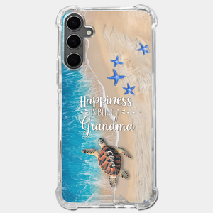 This Love Is As Vast And Deep As The Ocean - Family Personalized Custom 3D Inflated Effect Printed Clear Phone Case - Gift For Mom, Grandma