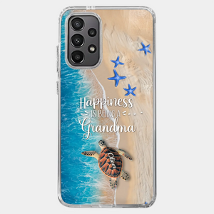 This Love Is As Vast And Deep As The Ocean - Family Personalized Custom 3D Inflated Effect Printed Clear Phone Case - Gift For Mom, Grandma