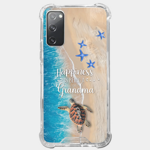 This Love Is As Vast And Deep As The Ocean - Family Personalized Custom 3D Inflated Effect Printed Clear Phone Case - Gift For Mom, Grandma