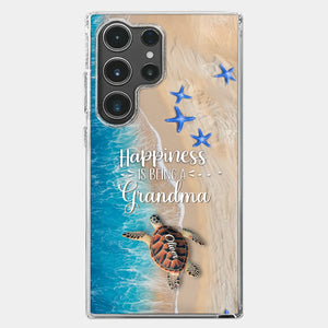 This Love Is As Vast And Deep As The Ocean - Family Personalized Custom 3D Inflated Effect Printed Clear Phone Case - Gift For Mom, Grandma