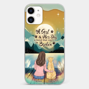 Unconditional Fur-love - Dog Personalized Custom Clear Phone Case - Gift For Pet Owners, Pet Lovers