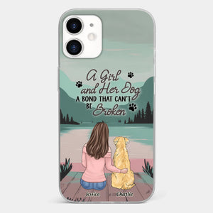 Tails Of Love - Dog Personalized Custom Clear Phone Case - Gift For Pet Owners, Pet Lovers