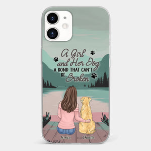 Tails Of Love - Dog Personalized Custom Clear Phone Case - Gift For Pet Owners, Pet Lovers