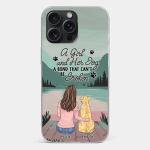 Tails Of Love - Dog Personalized Custom Clear Phone Case - Gift For Pet Owners, Pet Lovers