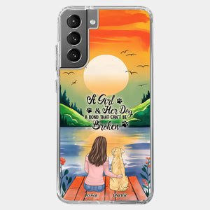 Paw-some Love - Dog Personalized Custom Clear Phone Case - Gift For Pet Owners, Pet Lovers