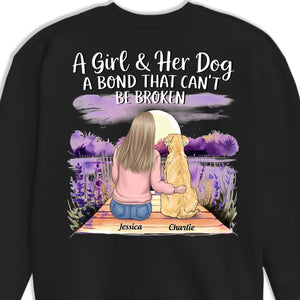 Paws And Love, Forever - Dog Personalized Custom Back Printed Unisex T-shirt, Hoodie, Sweatshirt - Gift For Pet Owners, Pet Lovers