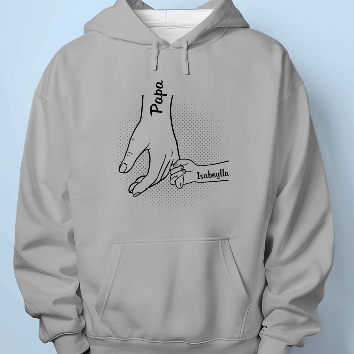 Thanks For Always Being There -  Family Personalized Custom Unisex T-Shirt, Premium T-shirt, Hoodie - Father's Day Gift For Dad, Grandpa