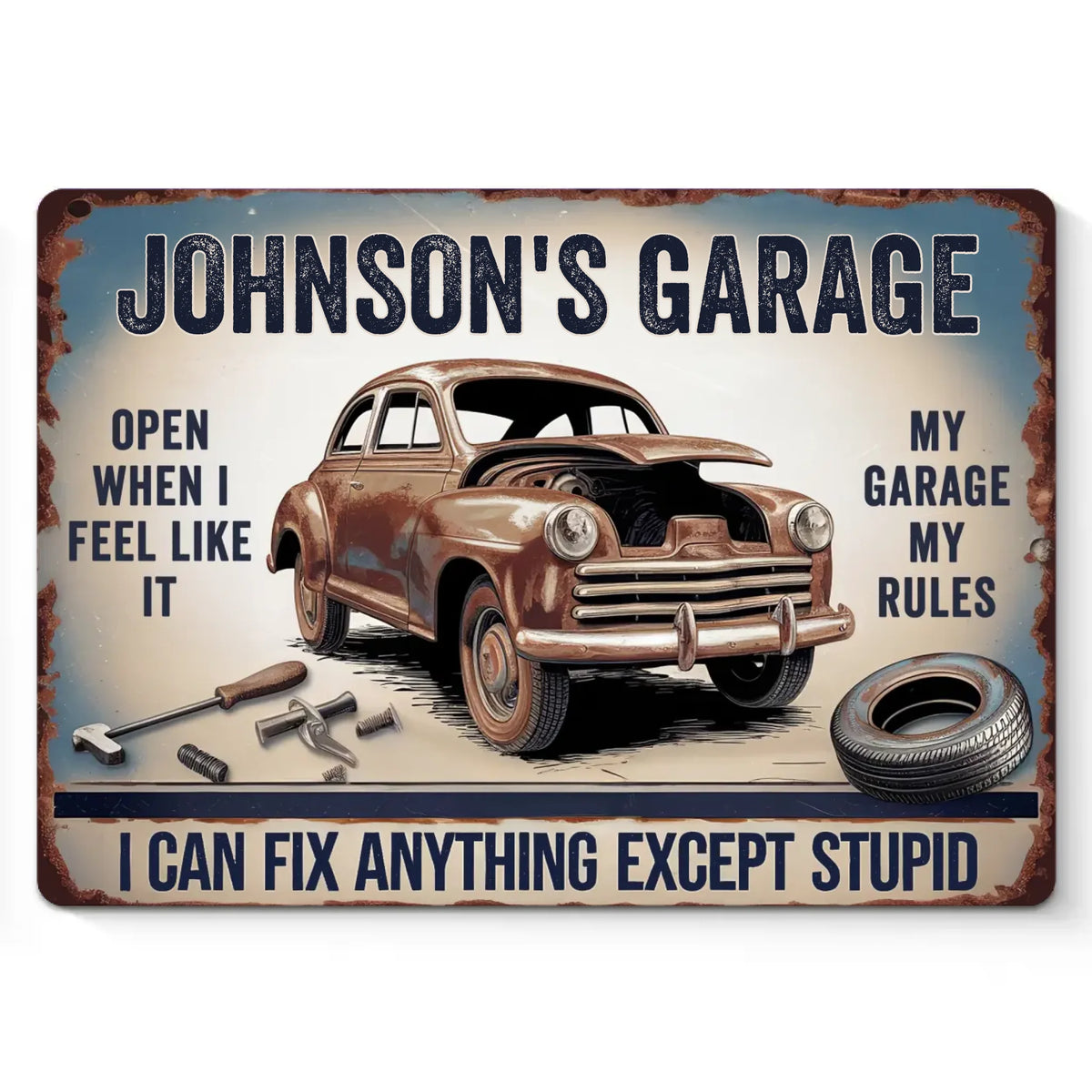 For The Moments That Make Your Family Unique - Family Personalized Custom Home Decor Metal Sign - House Warming Gift For Yourself, Husband Wife, Best Friends, Family Members