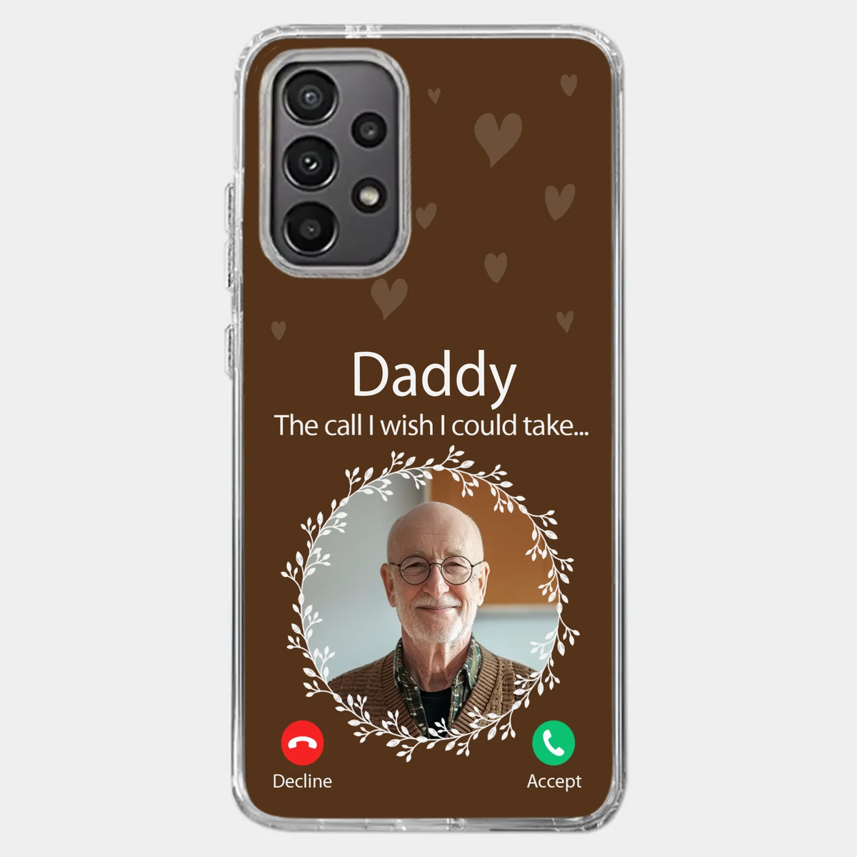 Custom Photo Your Love Will Never Fade - Memorial Personalized Custom Clear Phone Case - Sympathy Gift For Family Members