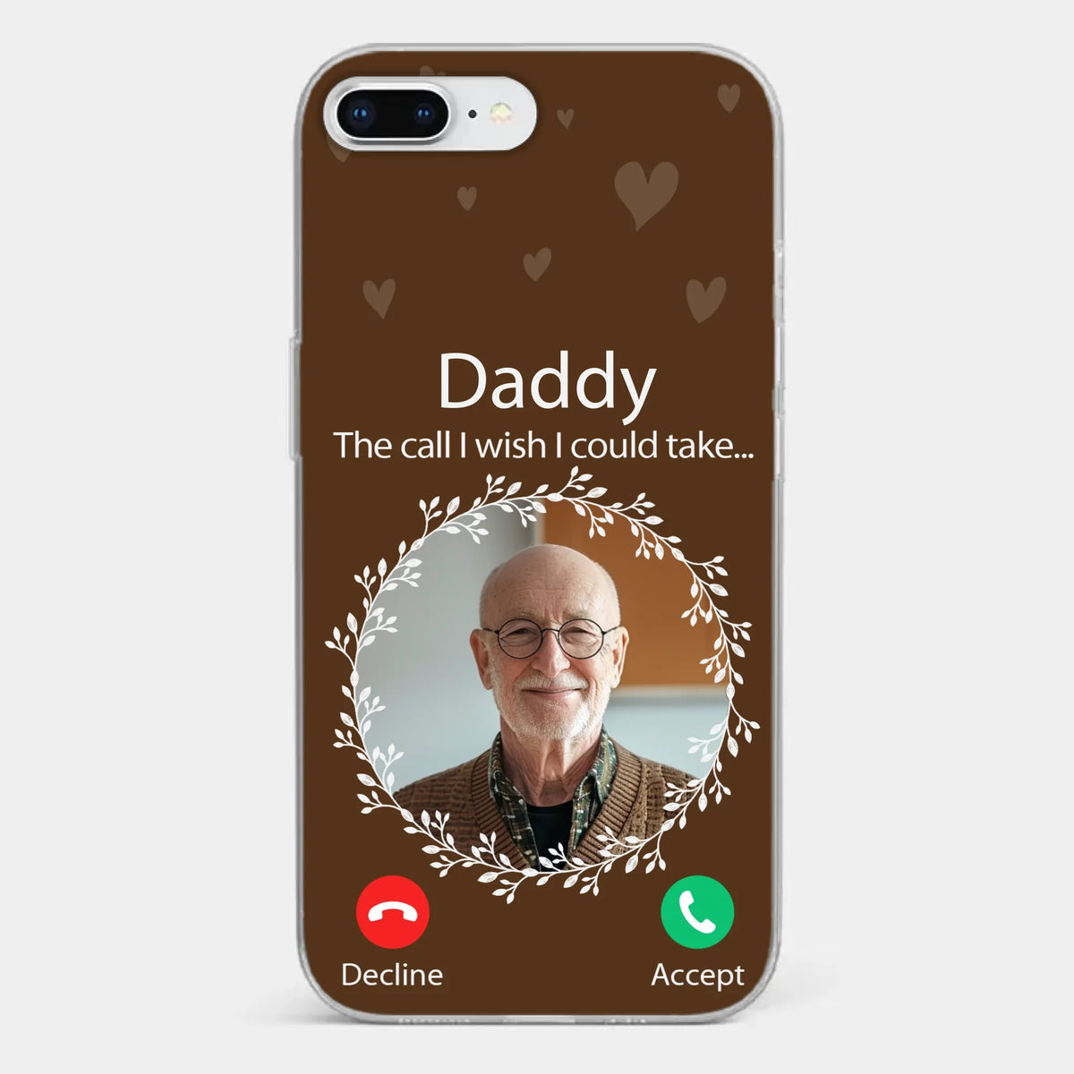 Custom Photo Your Love Will Never Fade - Memorial Personalized Custom Clear Phone Case - Sympathy Gift For Family Members