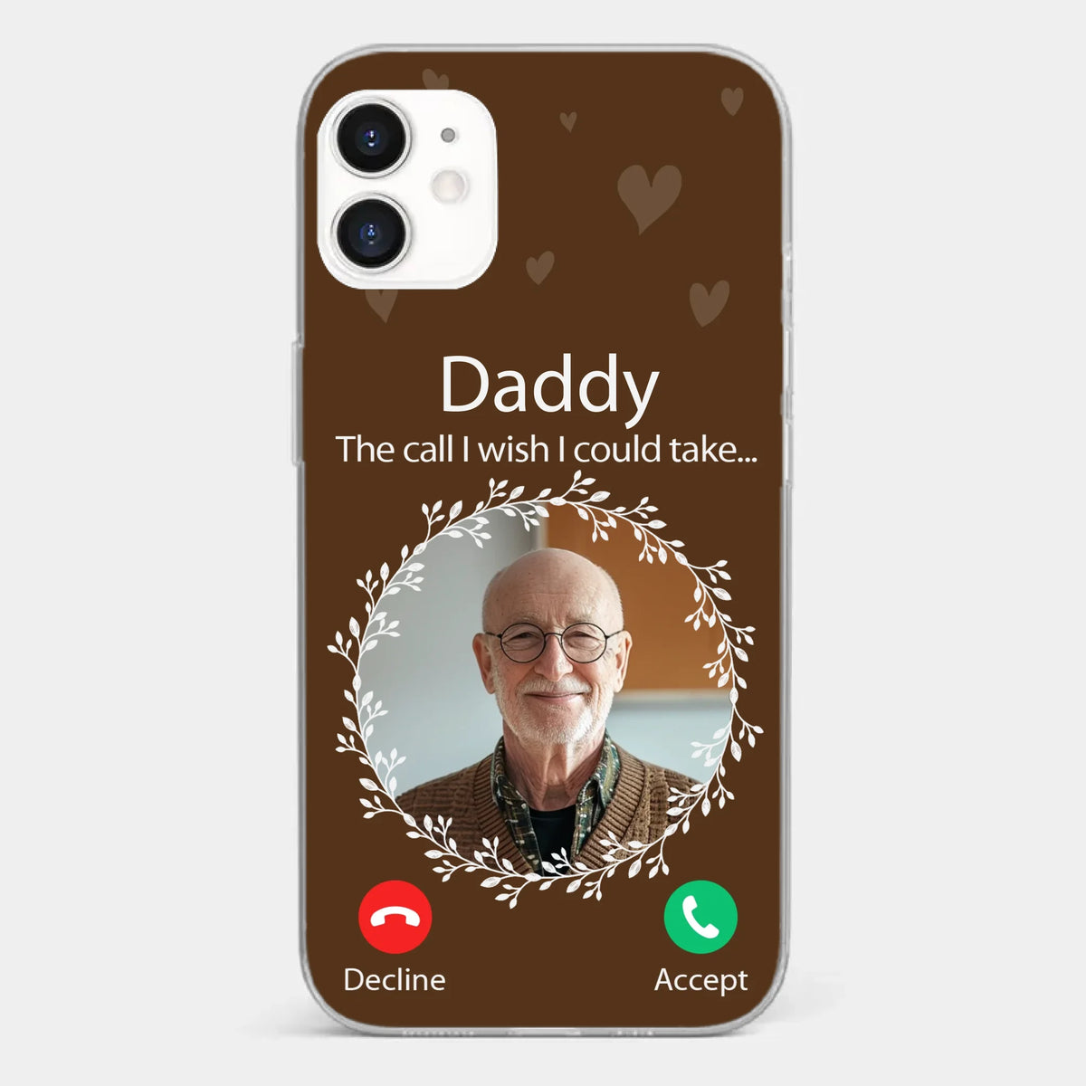 Custom Photo Your Love Will Never Fade - Memorial Personalized Custom Clear Phone Case - Sympathy Gift For Family Members