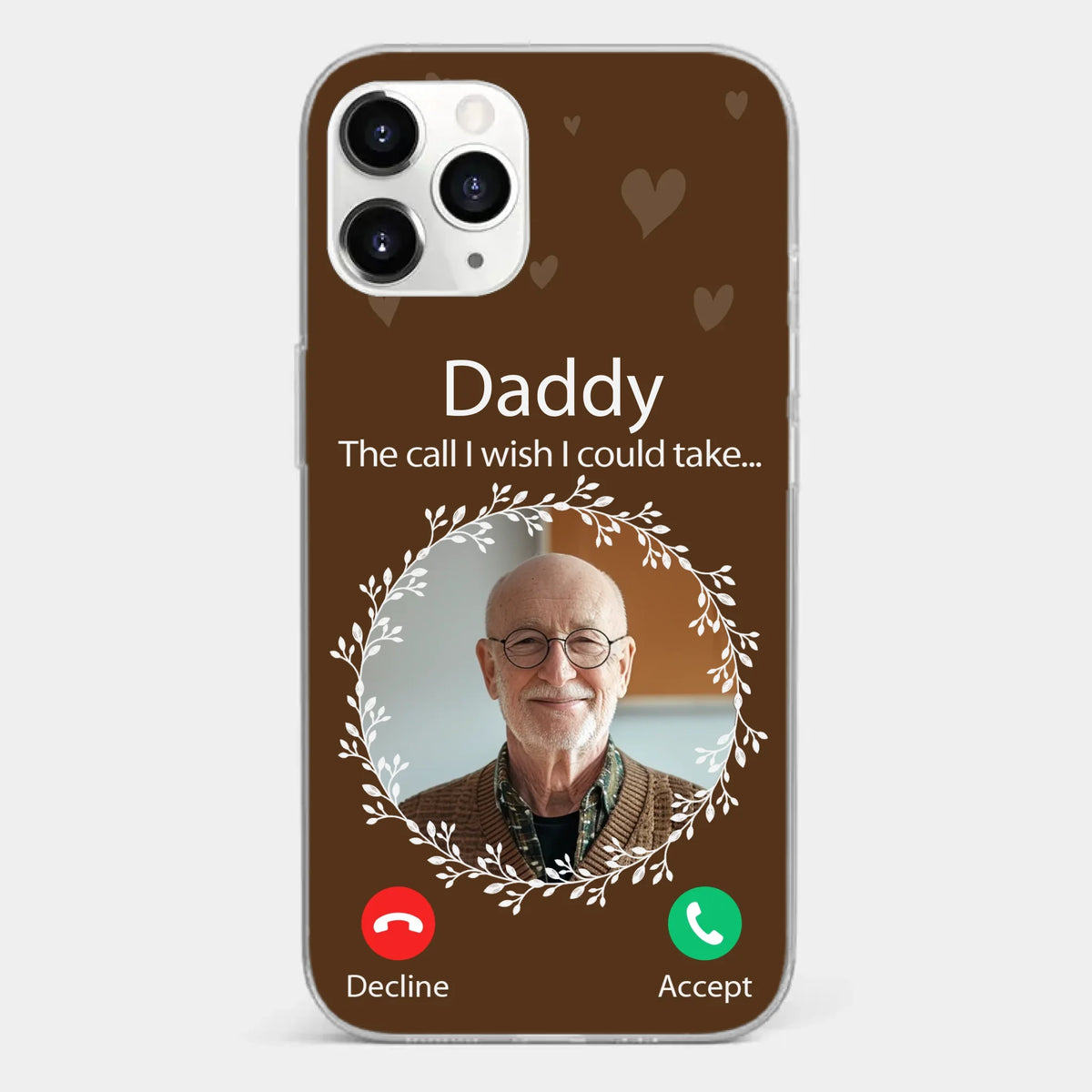 Custom Photo Your Love Will Never Fade - Memorial Personalized Custom Clear Phone Case - Sympathy Gift For Family Members