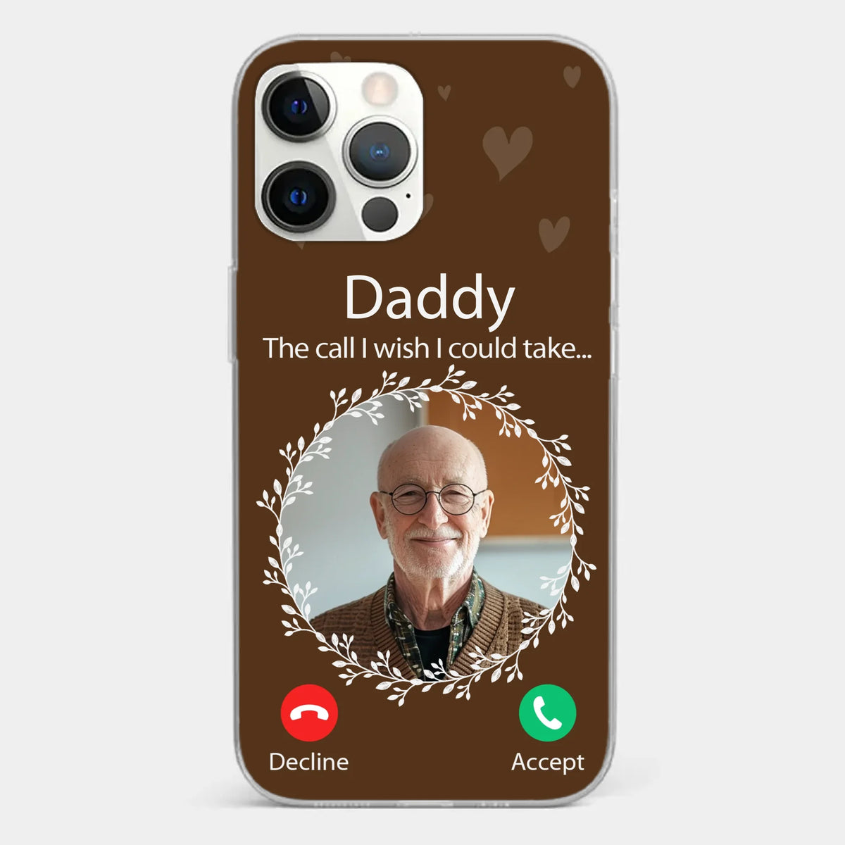 Custom Photo Your Love Will Never Fade - Memorial Personalized Custom Clear Phone Case - Sympathy Gift For Family Members
