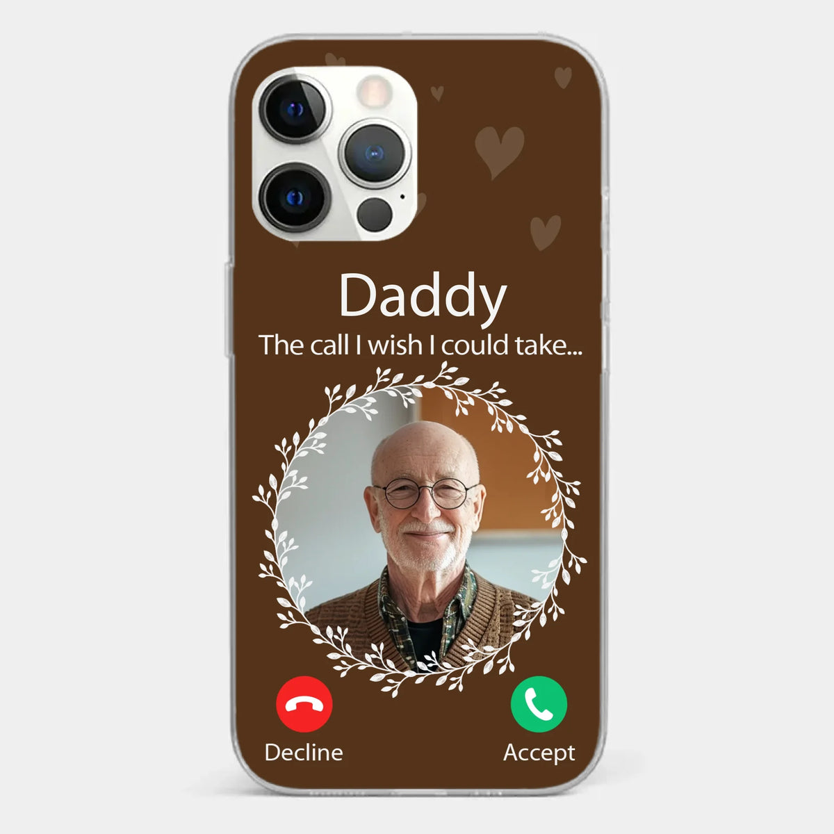 Custom Photo Your Love Will Never Fade - Memorial Personalized Custom Clear Phone Case - Sympathy Gift For Family Members