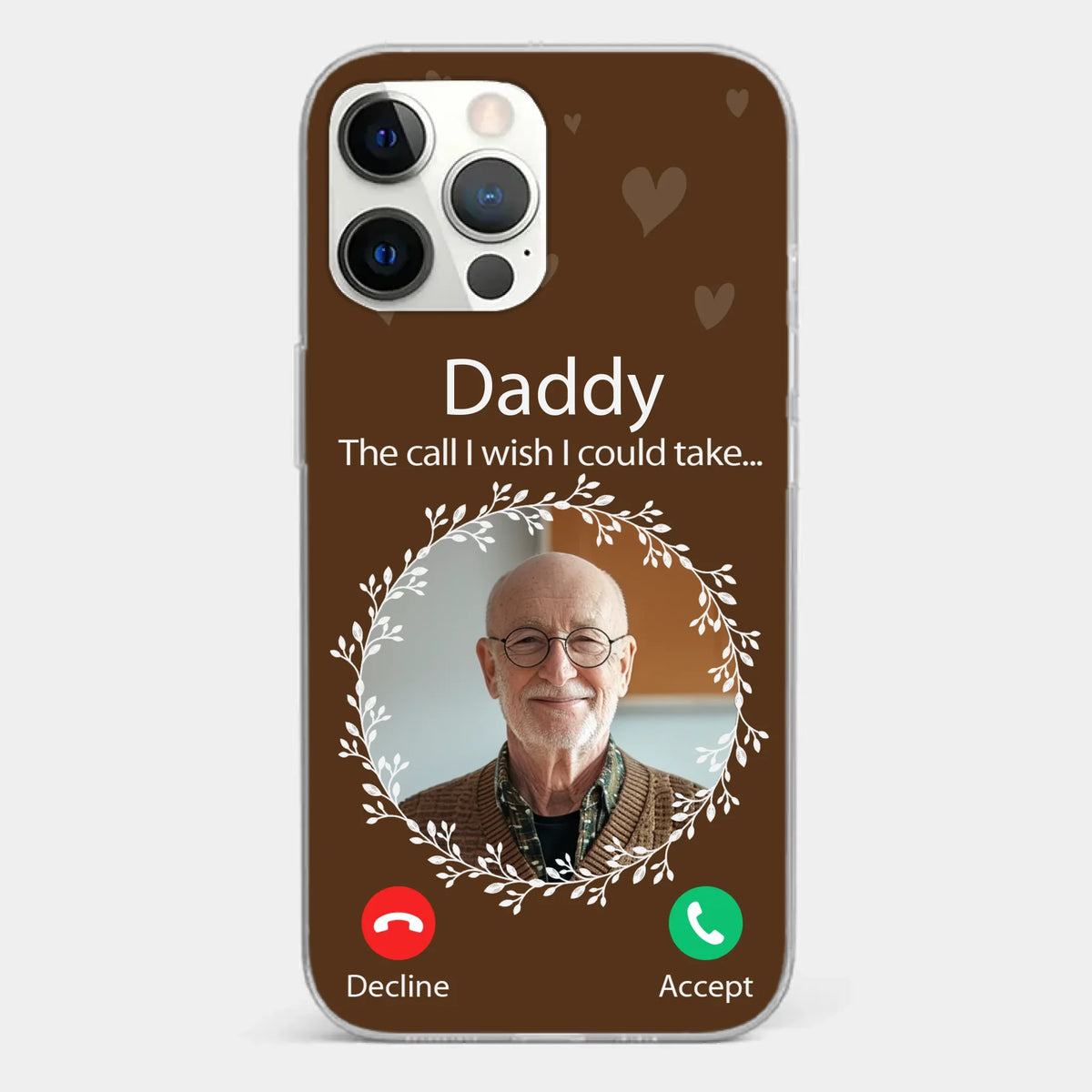 Custom Photo Your Love Will Never Fade - Memorial Personalized Custom Clear Phone Case - Sympathy Gift For Family Members