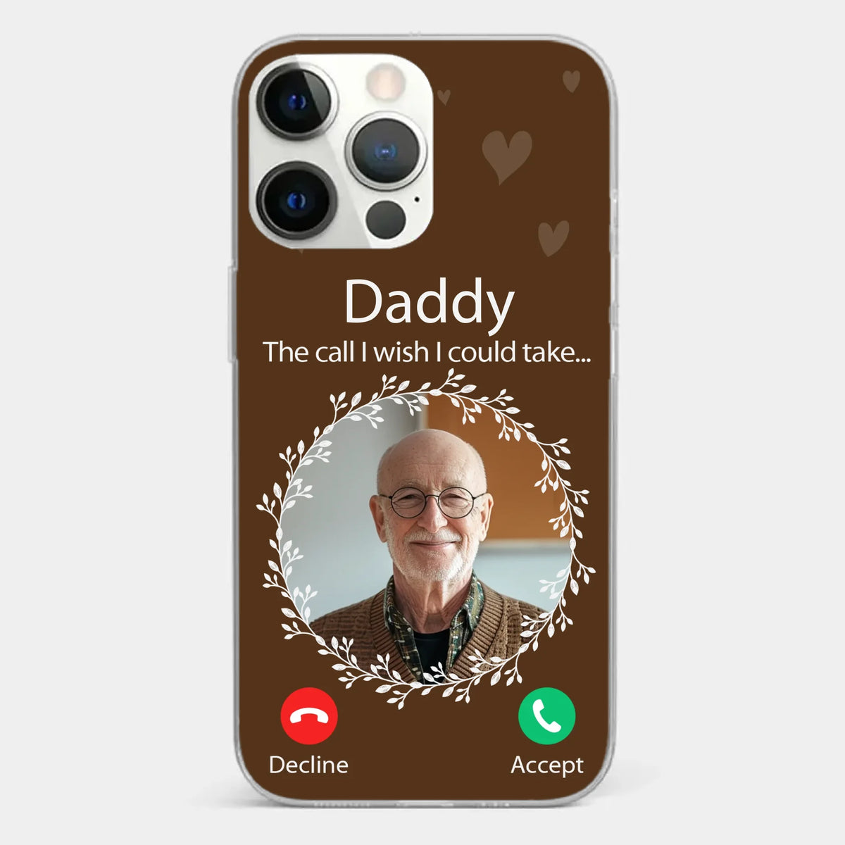 Custom Photo Your Love Will Never Fade - Memorial Personalized Custom Clear Phone Case - Sympathy Gift For Family Members