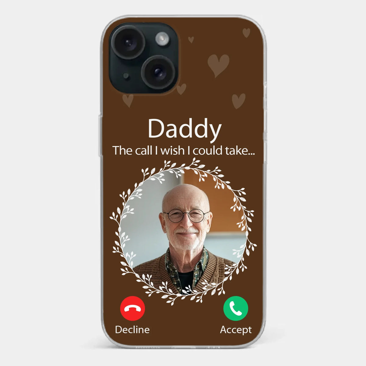 Custom Photo Your Love Will Never Fade - Memorial Personalized Custom Clear Phone Case - Sympathy Gift For Family Members