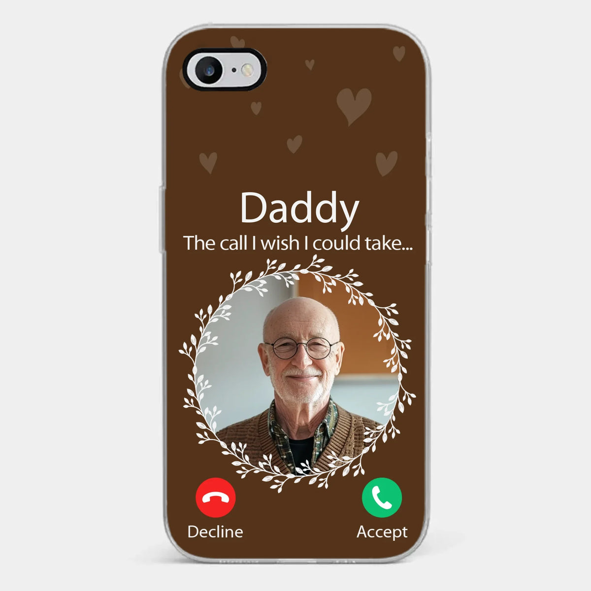 Custom Photo Your Love Will Never Fade - Memorial Personalized Custom Clear Phone Case - Sympathy Gift For Family Members