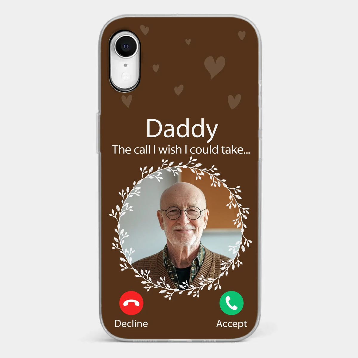 Custom Photo Your Love Will Never Fade - Memorial Personalized Custom Clear Phone Case - Sympathy Gift For Family Members