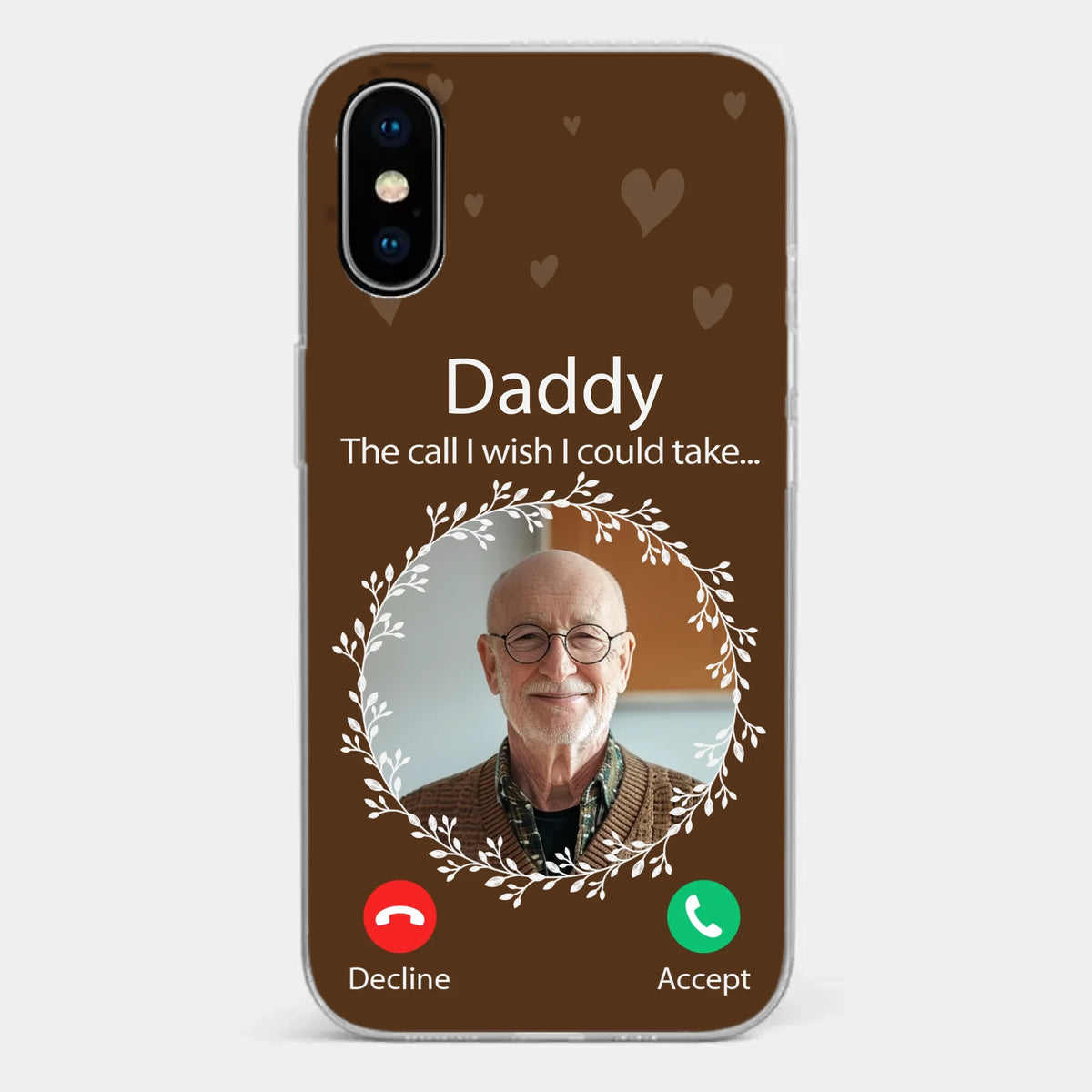 Custom Photo Your Love Will Never Fade - Memorial Personalized Custom Clear Phone Case - Sympathy Gift For Family Members