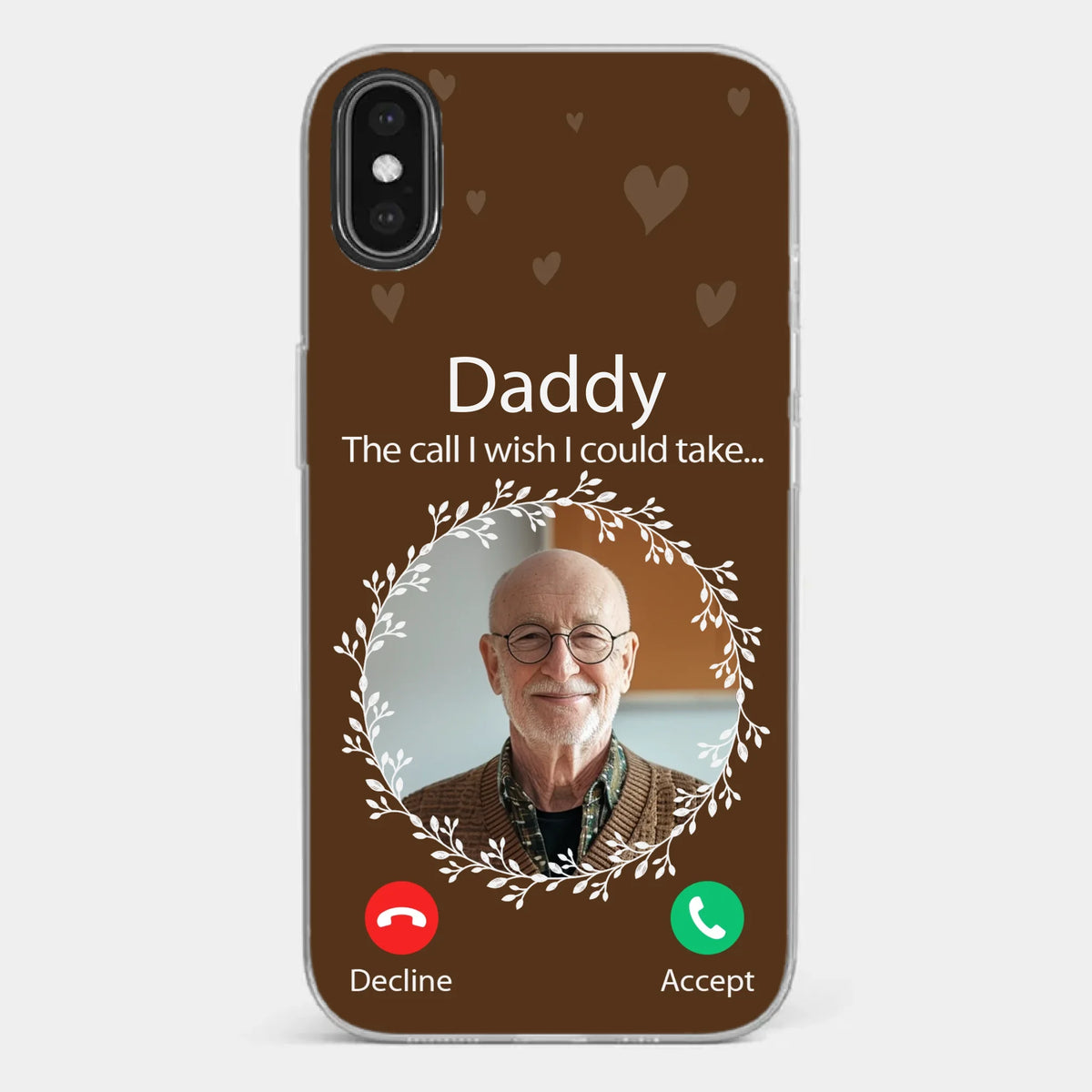 Custom Photo Your Love Will Never Fade - Memorial Personalized Custom Clear Phone Case - Sympathy Gift For Family Members