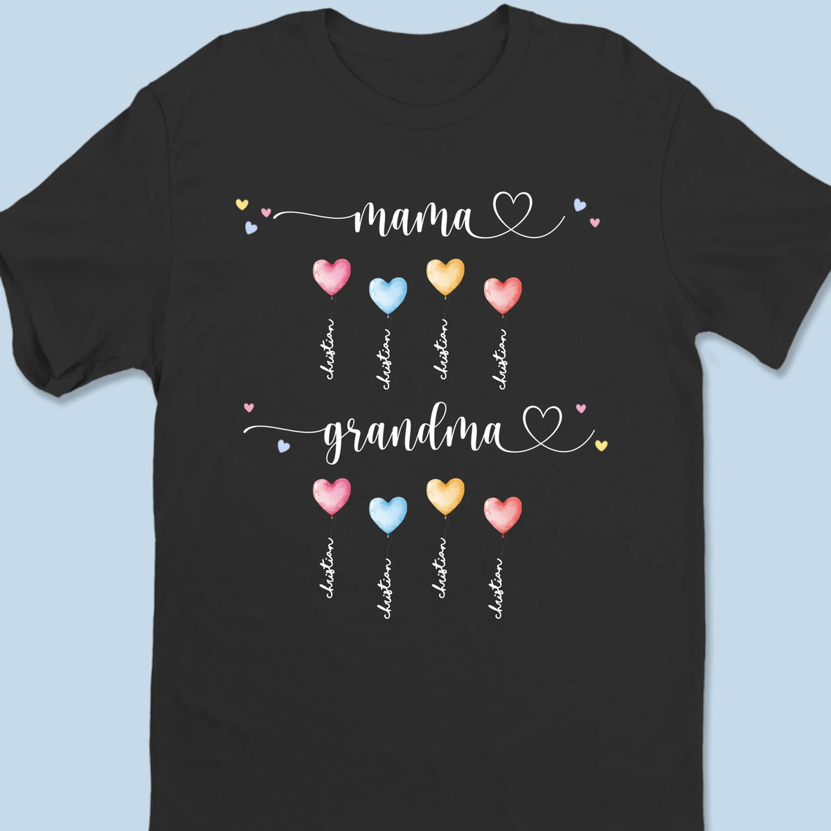 Perfect For The Mom Or Grandma Who Holds Your Heart - Family Personalized Custom Unisex T-shirt, Premium T-shirt, Hoodie - Gift For Mom, Grandma