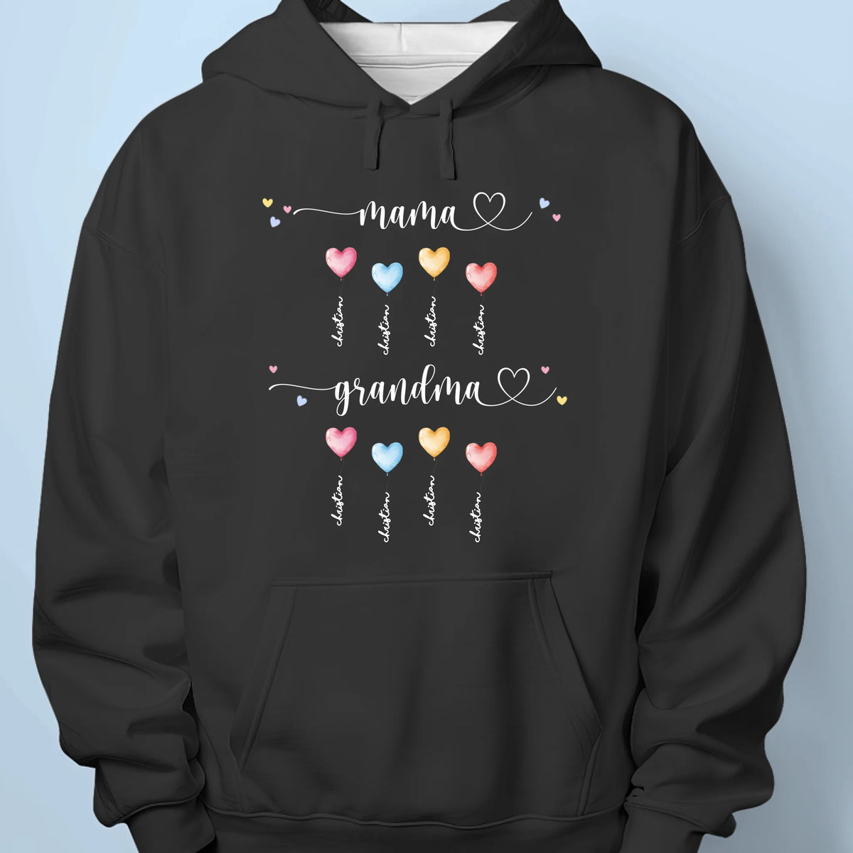 Perfect For The Mom Or Grandma Who Holds Your Heart - Family Personalized Custom Unisex T-shirt, Premium T-shirt, Hoodie - Gift For Mom, Grandma