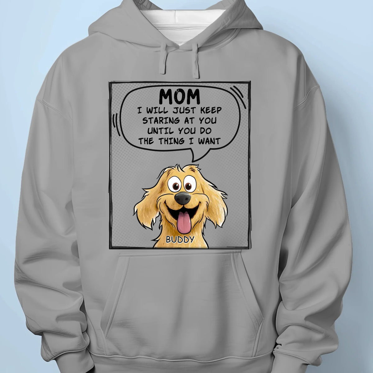 The Power Of The Puppy Stare - Dog Personalized Custom Unisex T-shirt, Premium T-shirt, Hoodie - Gift For Pet Owners, Pet Lovers