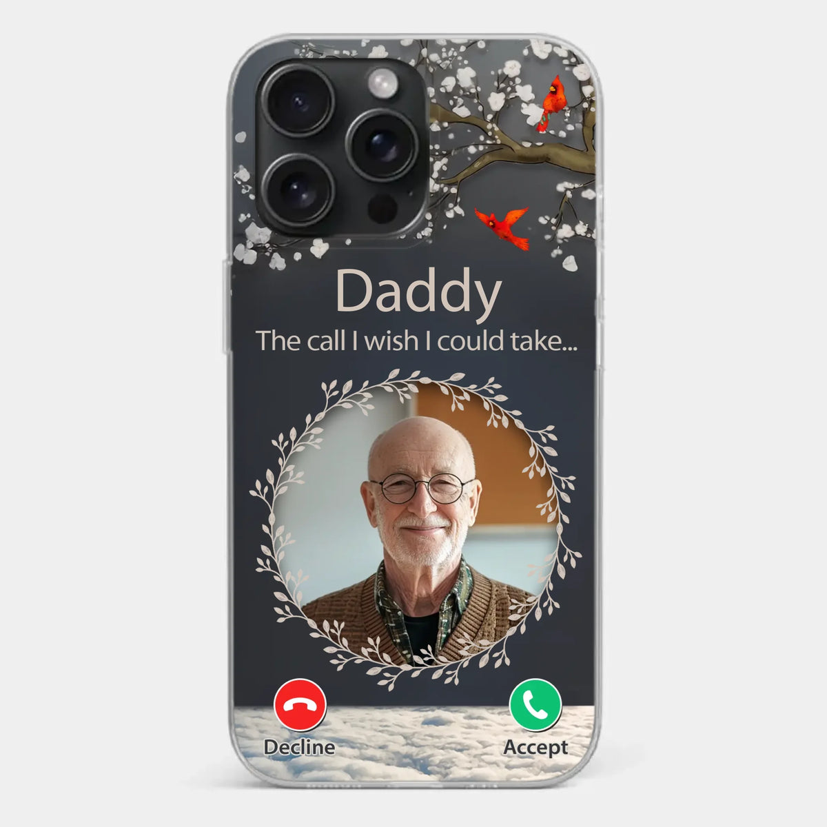 Custom Photo A Personalized Gesture That Brings Comfort And Peace - Memorial Personalized Custom Clear Phone Case - Sympathy Gift For Family Members