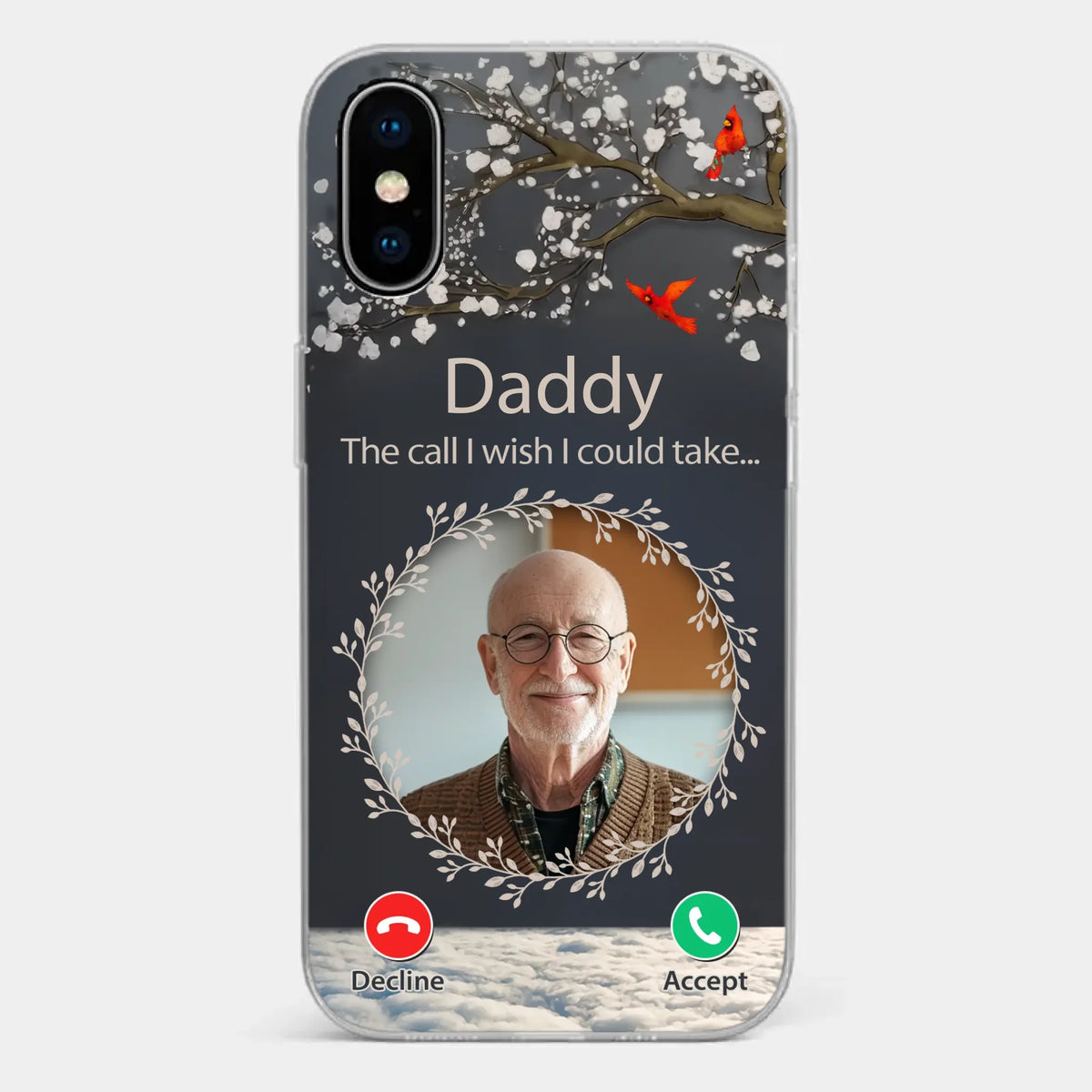 Custom Photo A Personalized Gesture That Brings Comfort And Peace - Memorial Personalized Custom Clear Phone Case - Sympathy Gift For Family Members