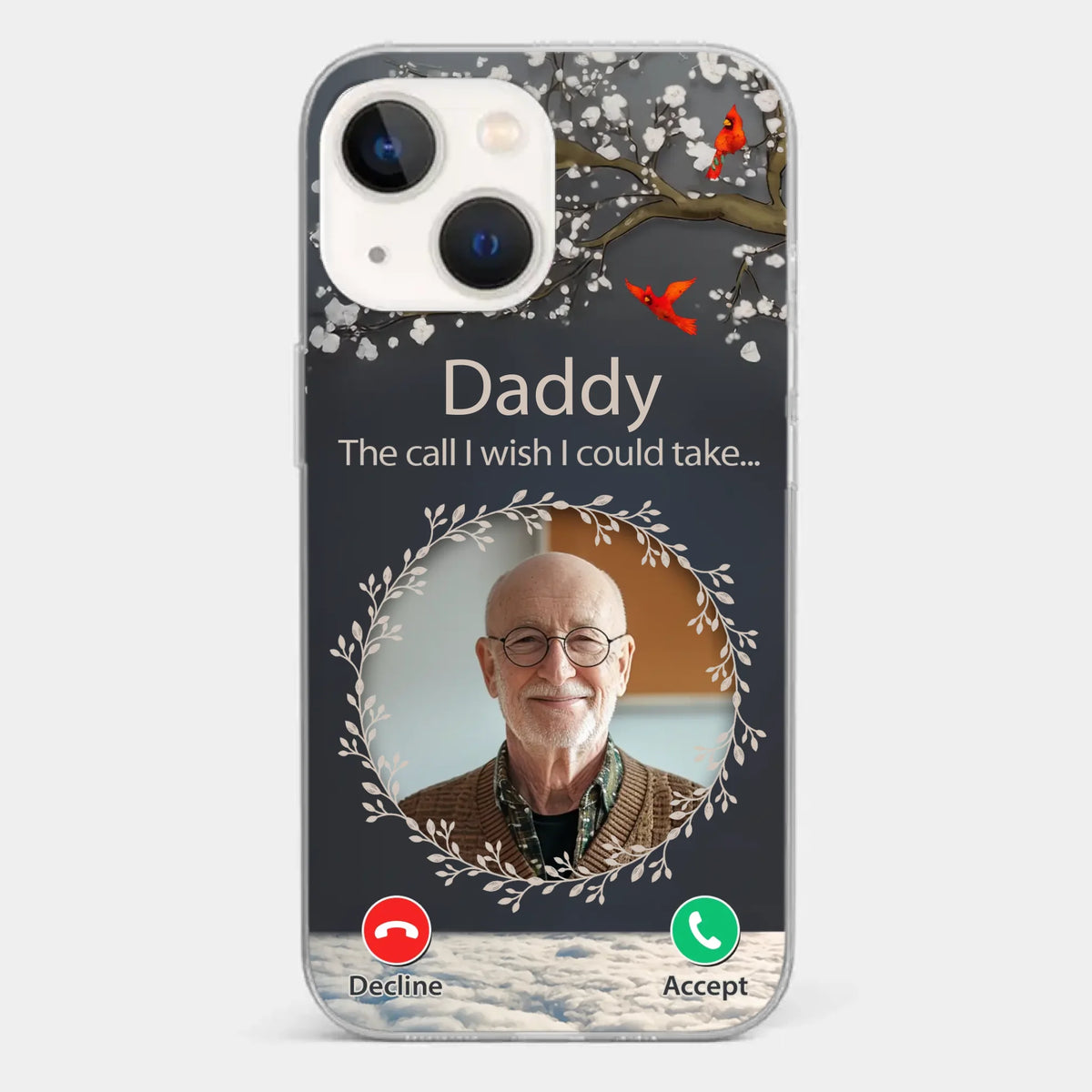 Custom Photo A Personalized Gesture That Brings Comfort And Peace - Memorial Personalized Custom Clear Phone Case - Sympathy Gift For Family Members