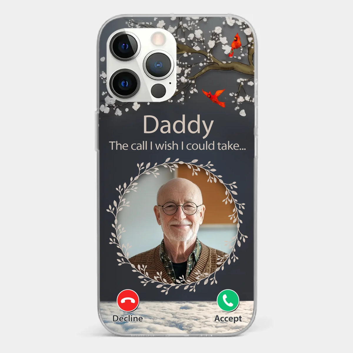 Custom Photo A Personalized Gesture That Brings Comfort And Peace - Memorial Personalized Custom Clear Phone Case - Sympathy Gift For Family Members