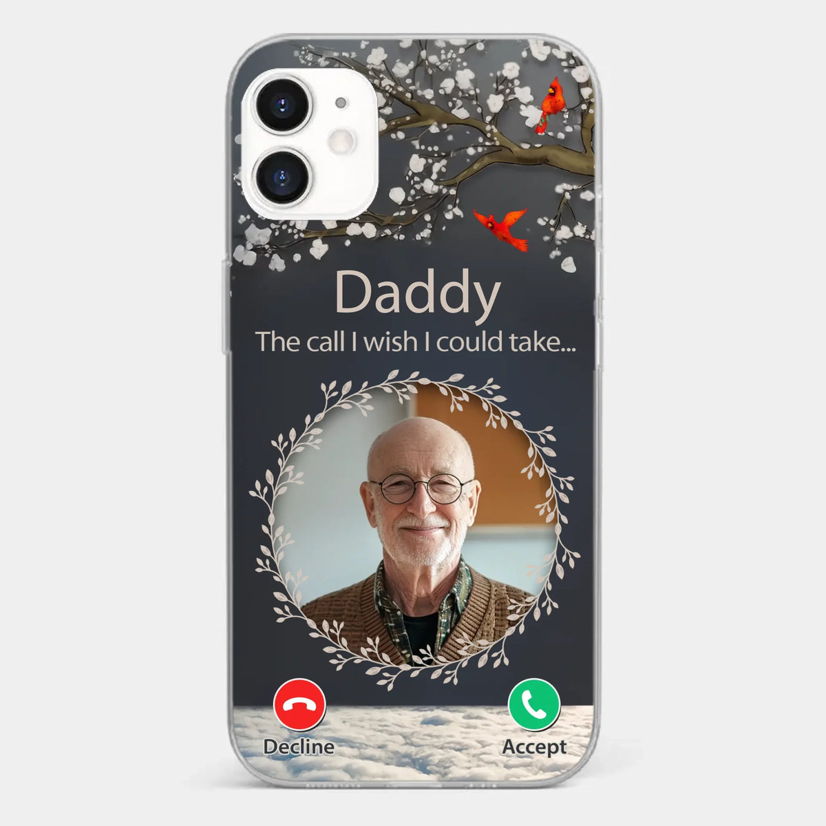 Custom Photo A Personalized Gesture That Brings Comfort And Peace - Memorial Personalized Custom Clear Phone Case - Sympathy Gift For Family Members
