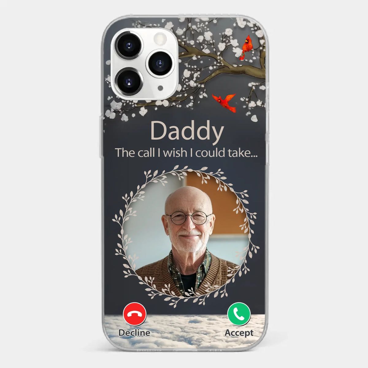 Custom Photo A Personalized Gesture That Brings Comfort And Peace - Memorial Personalized Custom Clear Phone Case - Sympathy Gift For Family Members