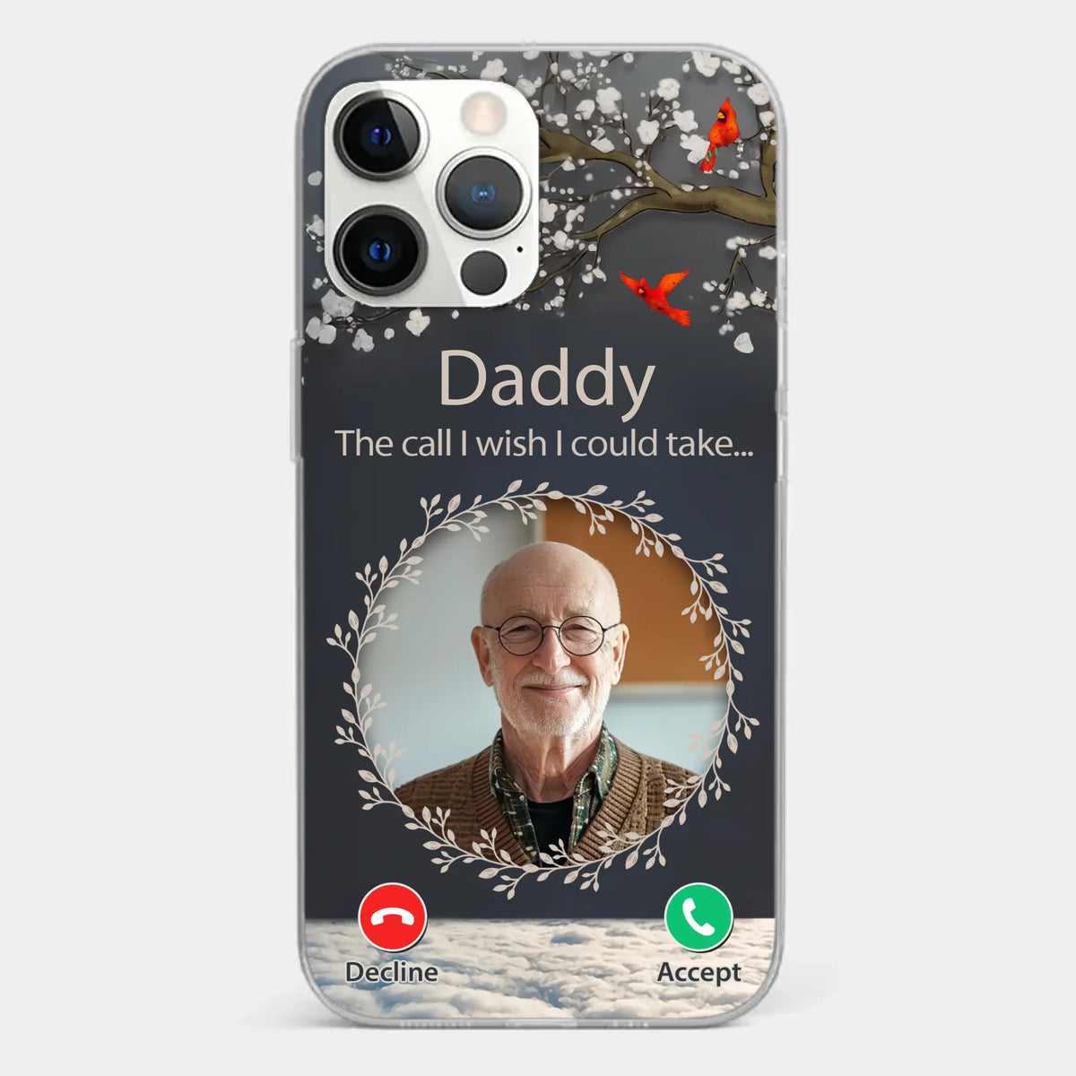 Custom Photo A Personalized Gesture That Brings Comfort And Peace - Memorial Personalized Custom Clear Phone Case - Sympathy Gift For Family Members
