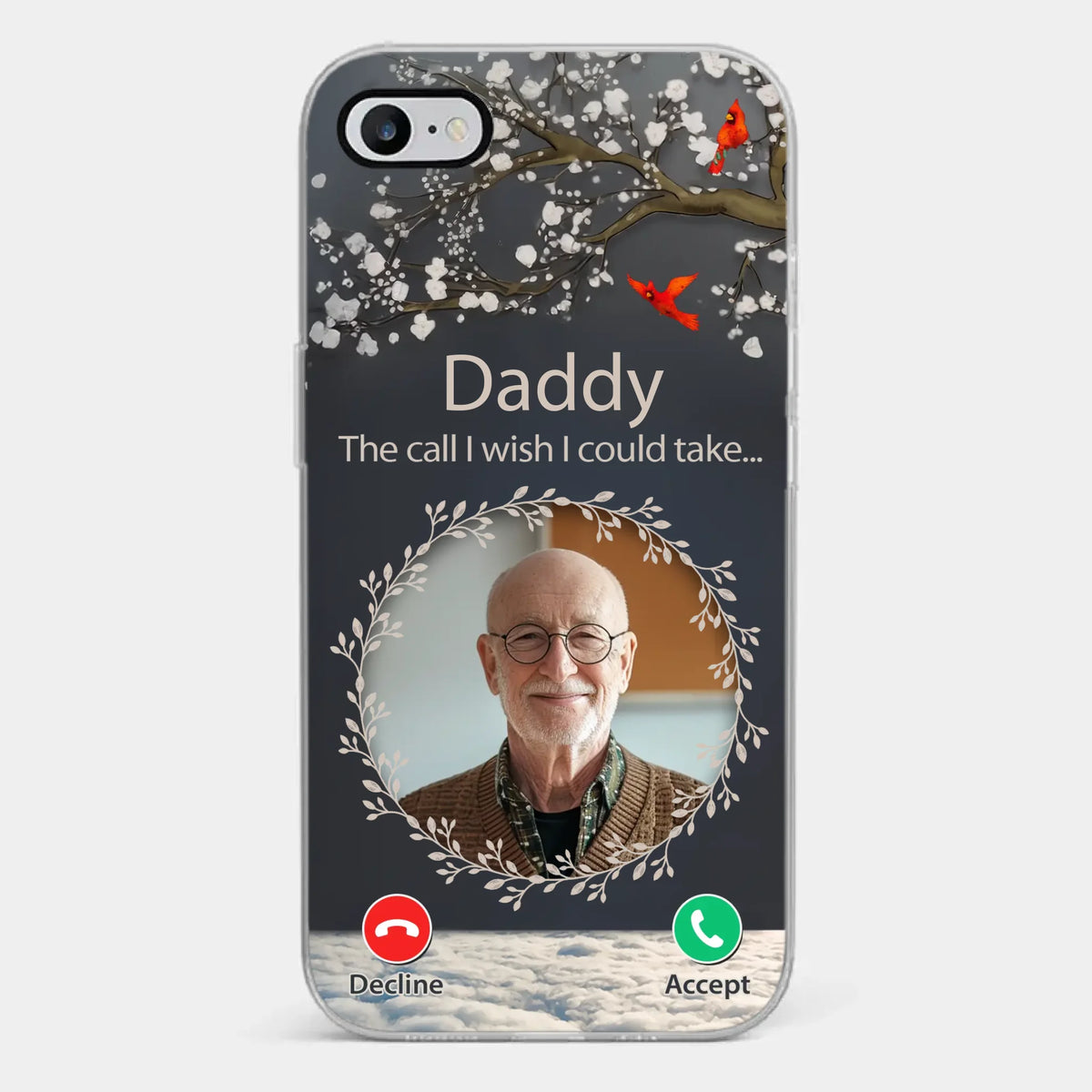 Custom Photo A Personalized Gesture That Brings Comfort And Peace - Memorial Personalized Custom Clear Phone Case - Sympathy Gift For Family Members