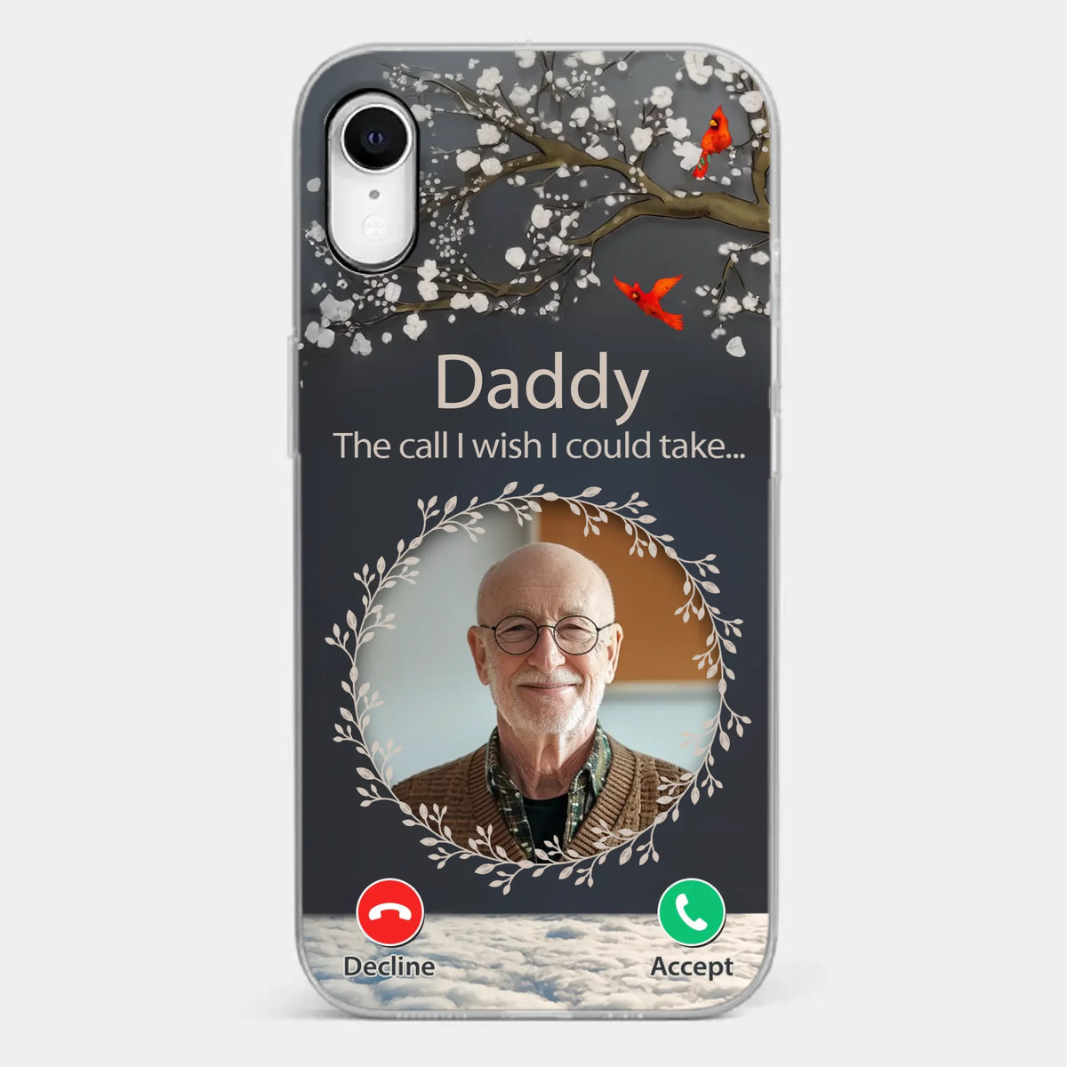 Custom Photo A Personalized Gesture That Brings Comfort And Peace - Memorial Personalized Custom Clear Phone Case - Sympathy Gift For Family Members