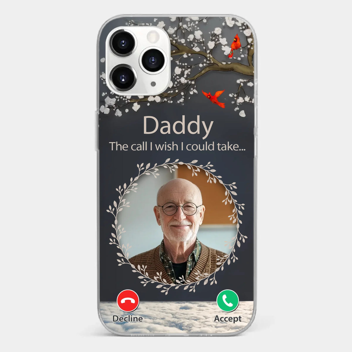 Custom Photo A Personalized Gesture That Brings Comfort And Peace - Memorial Personalized Custom Clear Phone Case - Sympathy Gift For Family Members