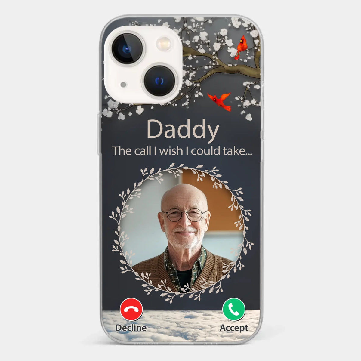 Custom Photo A Personalized Gesture That Brings Comfort And Peace - Memorial Personalized Custom Clear Phone Case - Sympathy Gift For Family Members