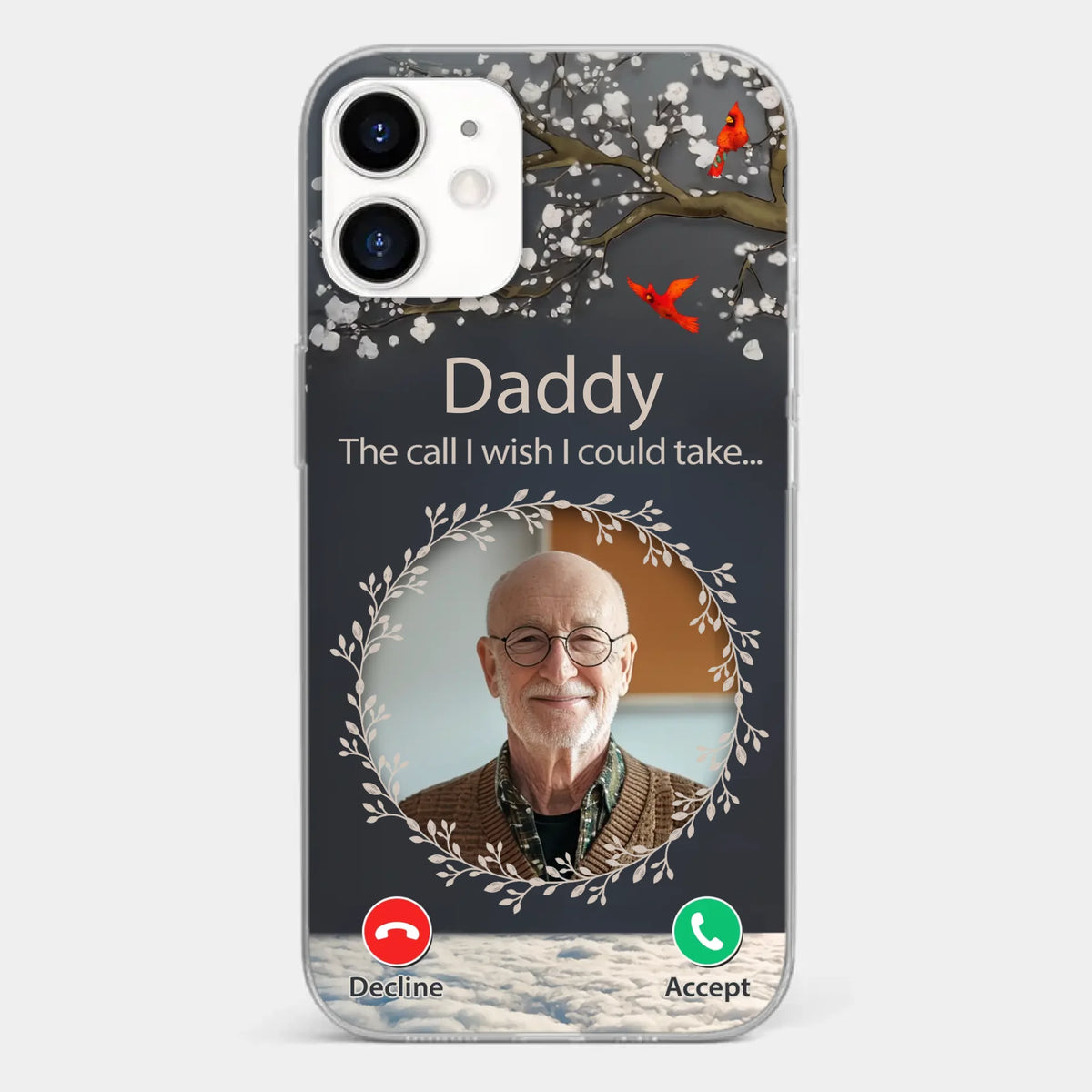 Custom Photo A Personalized Gesture That Brings Comfort And Peace - Memorial Personalized Custom Clear Phone Case - Sympathy Gift For Family Members