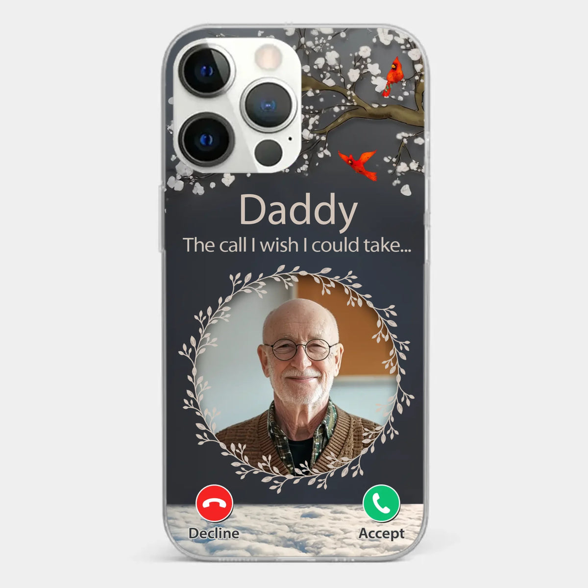 Custom Photo A Personalized Gesture That Brings Comfort And Peace - Memorial Personalized Custom Clear Phone Case - Sympathy Gift For Family Members