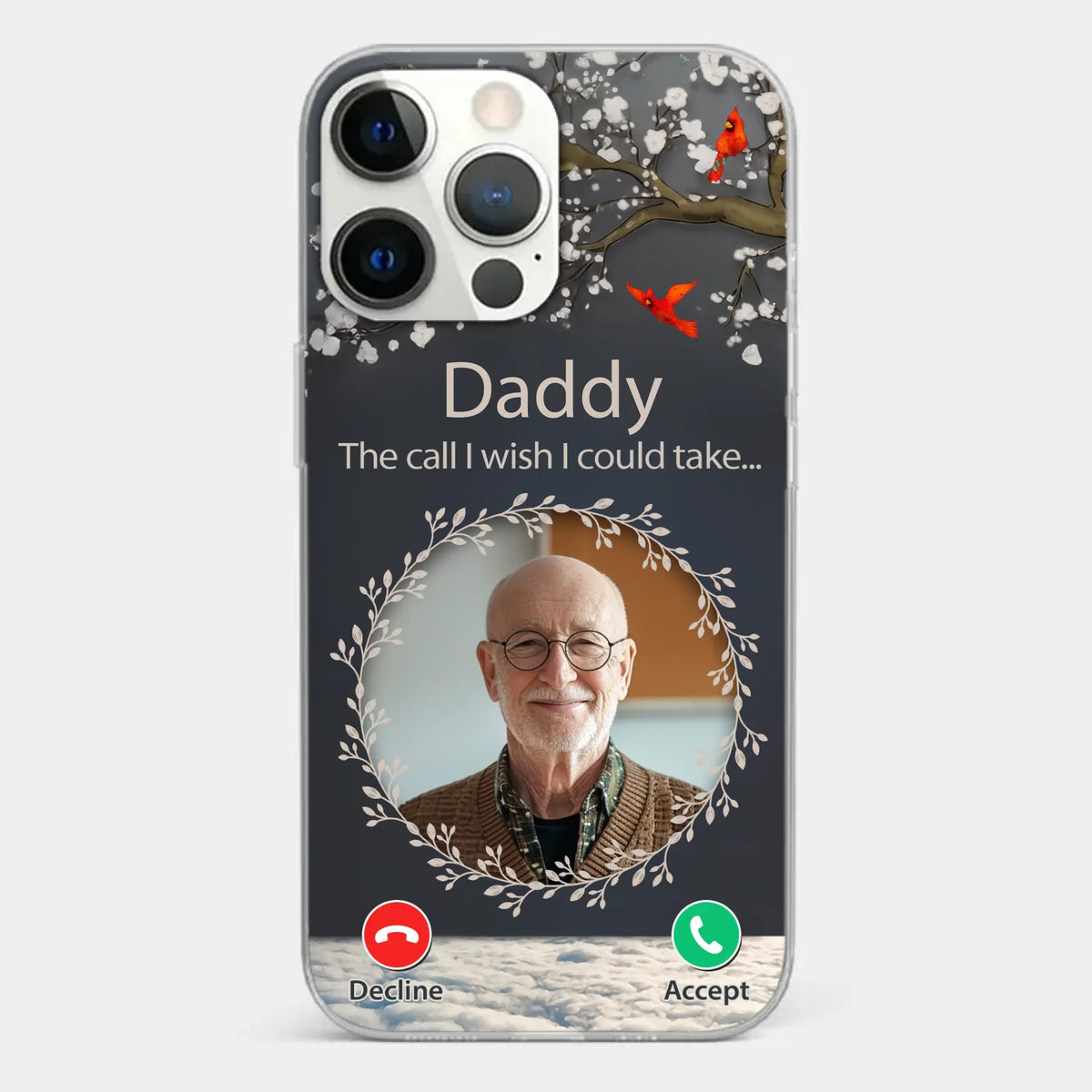 Custom Photo A Personalized Gesture That Brings Comfort And Peace - Memorial Personalized Custom Clear Phone Case - Sympathy Gift For Family Members