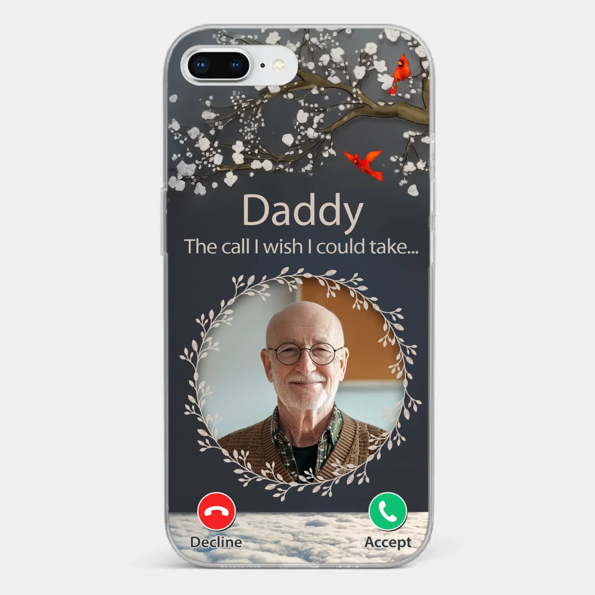 Custom Photo A Personalized Gesture That Brings Comfort And Peace - Memorial Personalized Custom Clear Phone Case - Sympathy Gift For Family Members