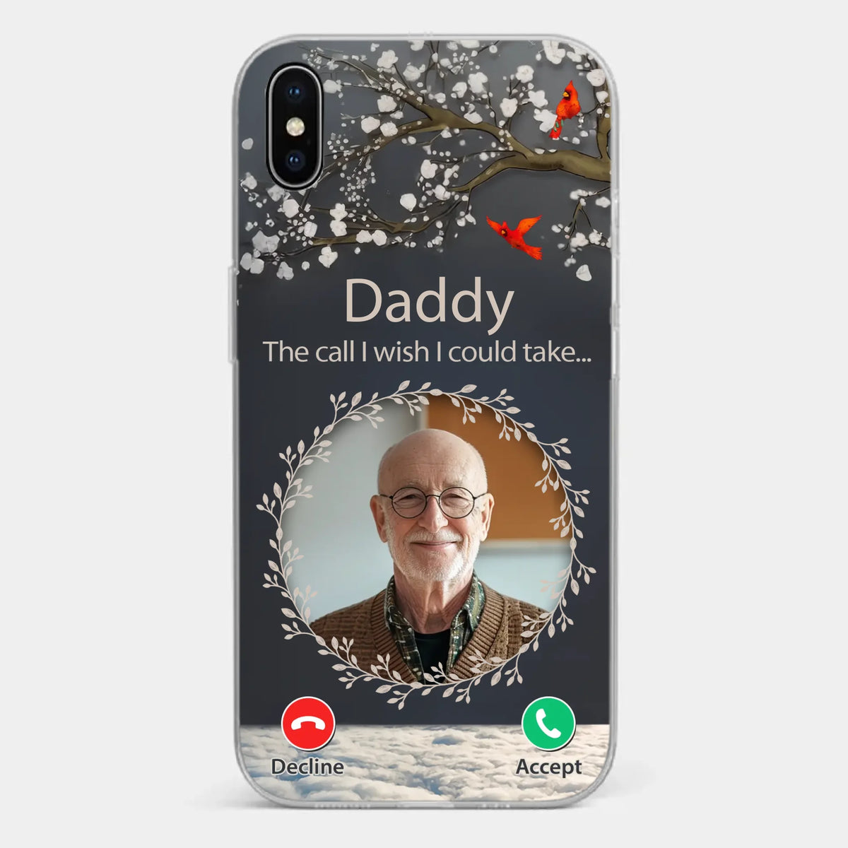 Custom Photo A Personalized Gesture That Brings Comfort And Peace - Memorial Personalized Custom Clear Phone Case - Sympathy Gift For Family Members