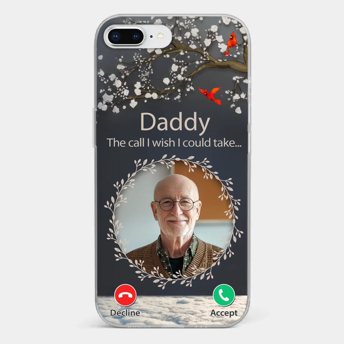 Custom Photo A Personalized Gesture That Brings Comfort And Peace - Memorial Personalized Custom Clear Phone Case - Sympathy Gift For Family Members