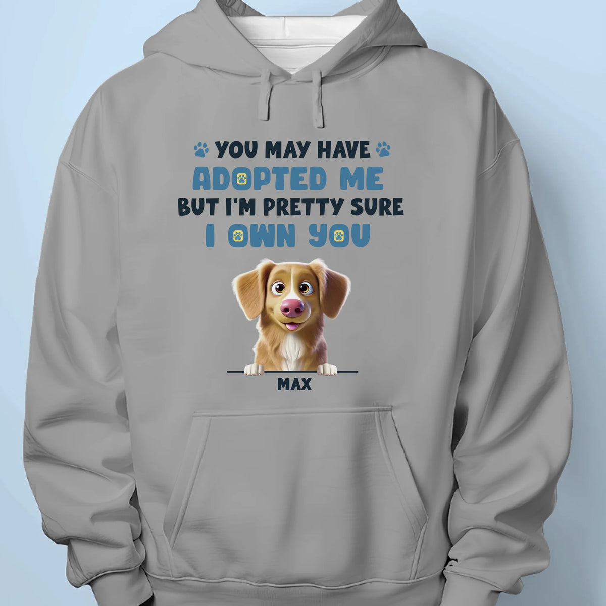 I Let You Think You’re In Charge - Dog Personalized Custom Unisex T-shirt, Premium T-shirt, Hoodie - Gift For Pet Owners, Pet Lovers
